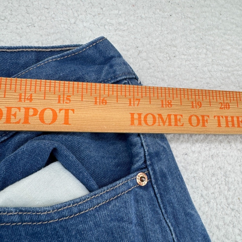 Y2K Levis 501XX Jeans Mens 36x30 (Fit 34x24) Chopped Blue Medium Wash Button Fly - Picture 3 of 10
